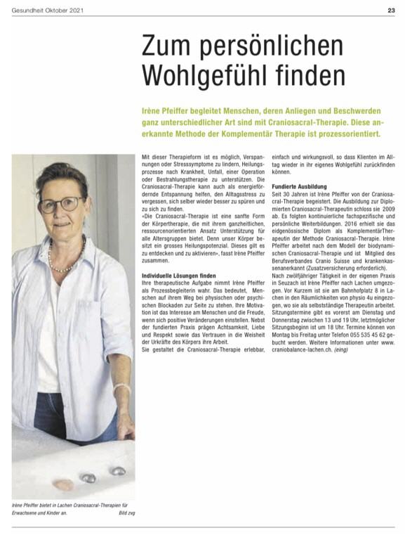 Gesundheit_2021, March Anzeiger